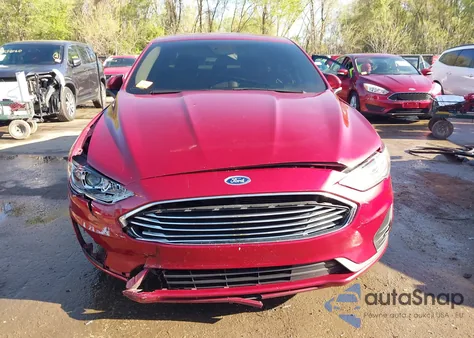 2019 Ford Fusion Hybrid Se из США, поврежденный, VIN 3FA6P0LU7KR207286